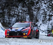 FRANCE RALLY MONTE CARLO 2022