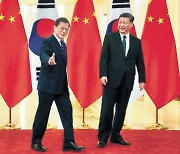 中 시진핑, 文 대통령에 생일 축하 서한.."동반자 관계 발전"