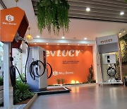 웰바이오텍, 전기차 신사업 가속화 본사에 'EV LUCY' 충전기 전시관 오픈