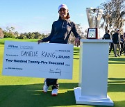 LPGA 개막전 우승 대니얼 강, 세계랭킹 8위로 상승..코다 1위