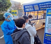 제주 전지훈련 선수단 28명 집단감염 발생.."훈련 팀 더 있어"