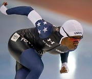 '행운의 베이징' 에린 잭슨, 미 흑인 여성 최초 빙속 500m 금 도전