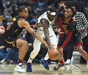 [NBA] '벤치득점 57-15' 클리블랜드, 홈코트서 밀워키 완파