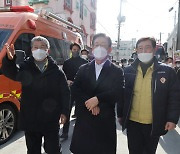 이재명 대선후보 "재해 사고 반복 기업은 건설 면허 취소 마땅해"