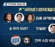 '양자토론' 고집하는 윤석열의  숨겨진 전략은?