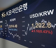 KRW likely stay above 1,200 vs USD till March amid volatility in stock mkt