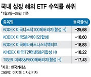 "묻고 3배로 가!" 외치다 물렸다..서학개미 지옥된 '레버리지ETF'