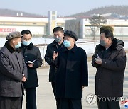 북한 최룡해, 광천닭공장 건설정형 현지요해