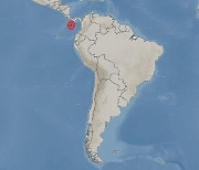 파나마 남서쪽 해역서 규모 6.1 지진