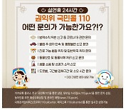 국민권익위 국민콜110, 설 연휴에도 24시간 정상운영