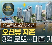 오션뷰 '끝판왕'..대출까지 가능한 '3억' 로또 송도 아파트 [집코노미TV]