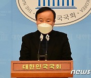 권영세, 김재원 겨냥 "재보궐 무소속 출마자의 복당은 없다"