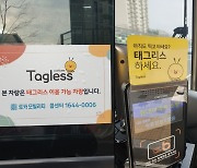 [인턴액티브] 교통카드 접촉 없이 요금 결제..'태그리스' 버스 타보니