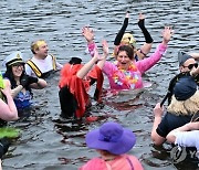 POLAND CARNIVAL WINTER BATH