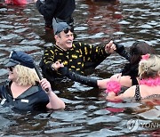 POLAND CARNIVAL WINTER BATH