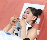 [포토S] 김주향, '참았던 눈물이'