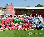 여자축구, 아시안컵 4강행