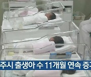 광주시 출생아 수 11개월 연속 증가