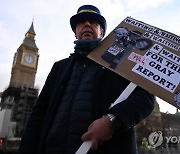 BRITAIN PROTEST LOCKDOWN PARTY ALLEGATIONS