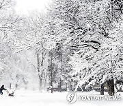 미 중서부 눈폭풍에 열차 멈추고 항공기 2천100대 결항