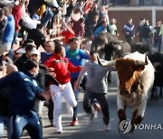 SPAIN TRADITION BULL RUNNING