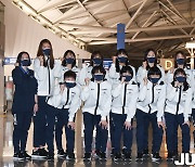 [FIBA WC]女대표팀 베오그라드 출국, 정선민 감독 "목표는 월드컵 본선, 응원해달라"