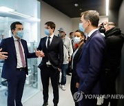 BELGIUM DE CROO VISIT EXHORTA VACCINE PRODUCTION