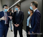 BELGIUM DE CROO VISIT EXHORTA VACCINE PRODUCTION