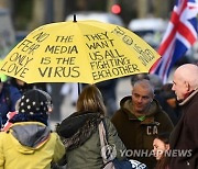 BRITAIN ANTI COVID VACCINATION PROTEST