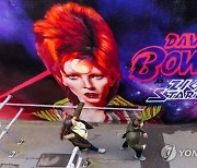 BRITAIN ARTS DAVID BOWIE MURAL