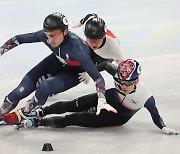 한국 쇼트트랙, 또 하나의 적.. 중국 관중석, 韓선수 탈락에 환호