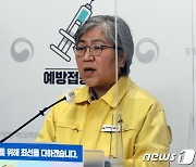 정은경 "출입명부 큐알코드 잠정 중단 검토..방역패스 기능은 활용"