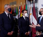 FRANCE EU SPACE MEETING MACRON