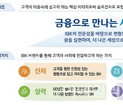 '금융으로 만나는 새로운 세상'..기업은행, 새 브랜드 비전 선포