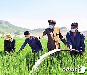 북한, 물 운반 수단·양수 설비 총동원해 농촌에 물주기 진행