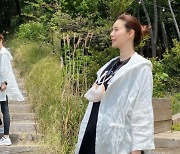 '임신' 박시은, 여수로 태교여행 떠나 '파워 워킹'..♥진태현 "골반·엉덩이 아파"