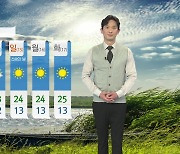 [날씨] 내일 점차 흐려져..낮 동안 따뜻