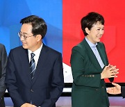 김동연·김은혜, 첫 토론회서 '대장동 특혜 의혹' 설전