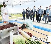 '축산 연구로 희생된 가축 넋 기리며'