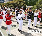 제20대 대통령 취임식 '의장대 행진'