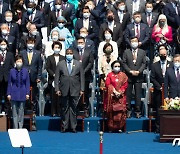 문재인·박근혜 '제20대 대통령 취임식 참석'