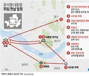 軍통수권 이양·취임 선서·해외사절단 접견..숨가쁜 첫날