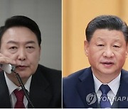 [속보] 시진핑, 윤 대통령 방중 초청.."양측 편리한 시기에 방문 환영"