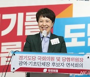 김은혜 "최초 여성 도지사 돼 여성 건강·안전 지키겠다"