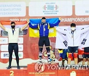 이승훈, 세계역도주니어선수권 남자 109kg급 인상 동메달