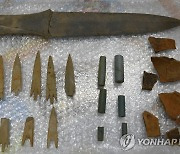 평창서 청동기시대 추정 매장시설 2기·돌화살촉 9점 등 발견