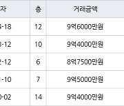 서울 오금동 상아2차아파트 45㎡ 9억6000만원에 거래