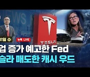 실업 증가 예고한 Fed..테슬라 매도한 캐시 우드 [조재길의 글로벌마켓나우]