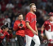 APTOPIX Rays Angels Baseball