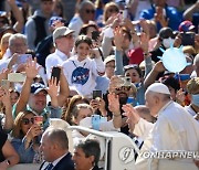 VATICAN POPE FRANCIS GENERAL AUDIENCE